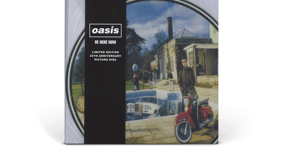 Oasis Be Here Now 25周年記念ピクチャーディスク Oasis - Be Here Now (Remastered). Vinyl - 25th Anniversary