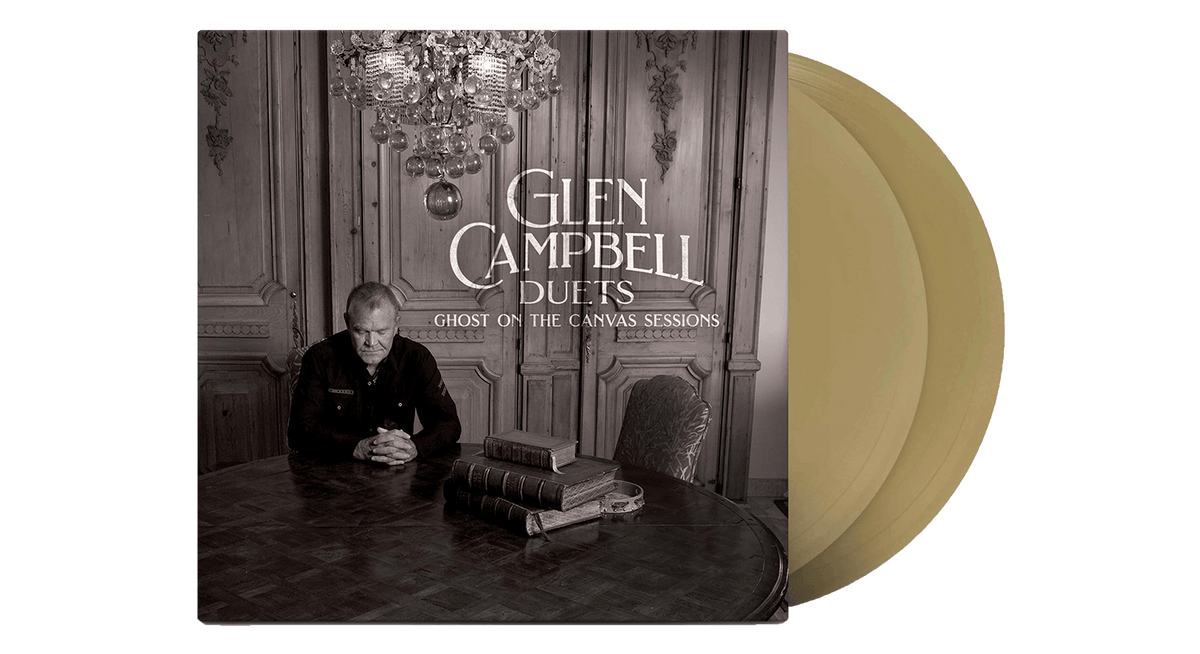 Vinyl - Glen Campbell : Glen Campbell Duets - Ghost On The Canvas Sessions (Gold Vinyl) - The Record Hub