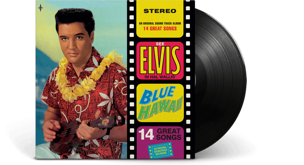 7” EP Elvis Presley Blue UK Original Elvis Presley – Blue Elvis – Vinyl (7