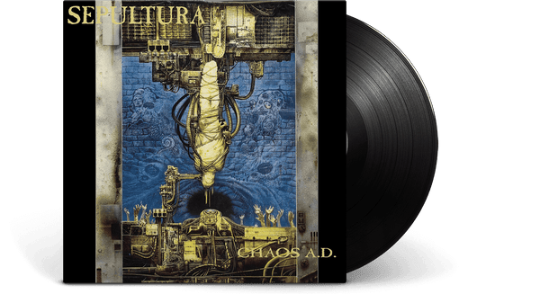限定スチール缶 タペストリー SEPULTURA / Chaos A.D. SEPULTURA - Chaos A.D. Flag (cloth poster Banner tapestry