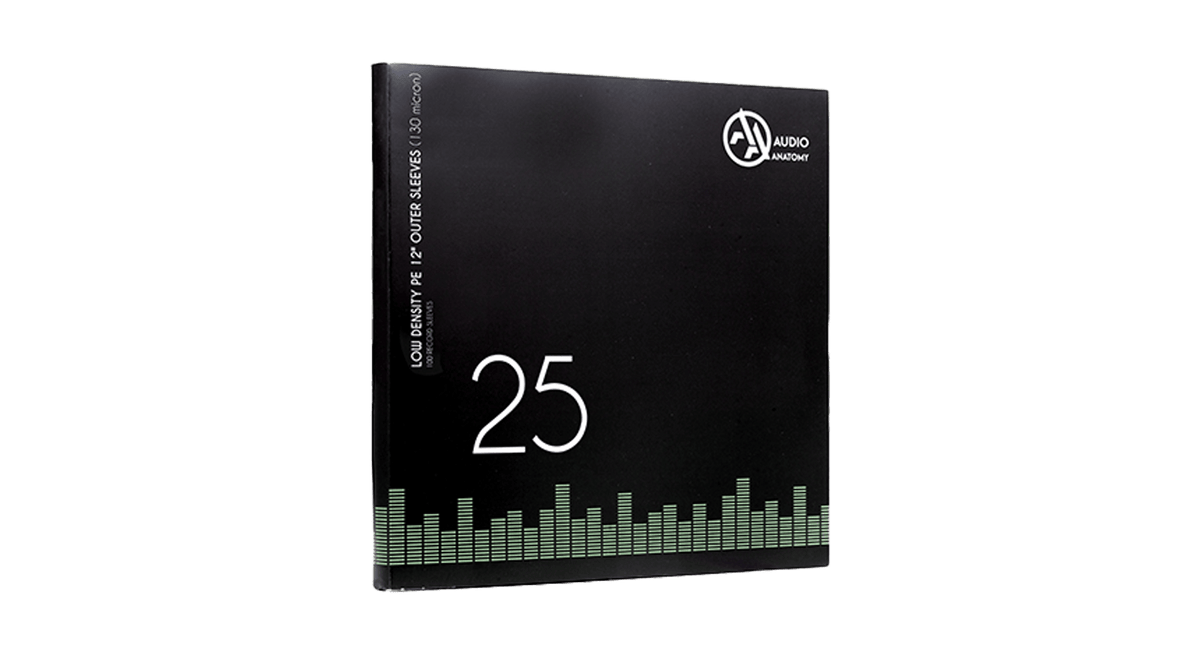 Vinyl - Audio Anatomy : 12 PVC Outer Sleeves [100µ] - The Record Hub