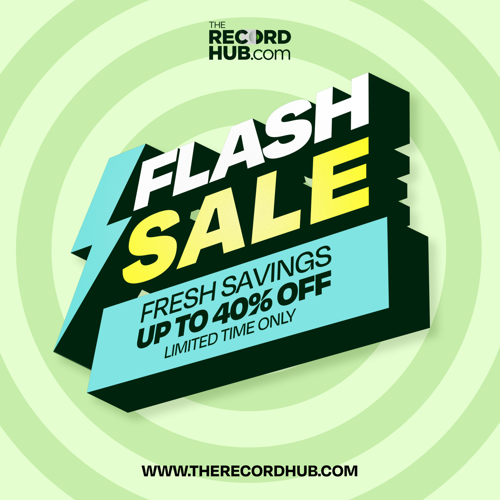 Flash Sale: Up to 40% Off Vinyl Favourites Until April 29th