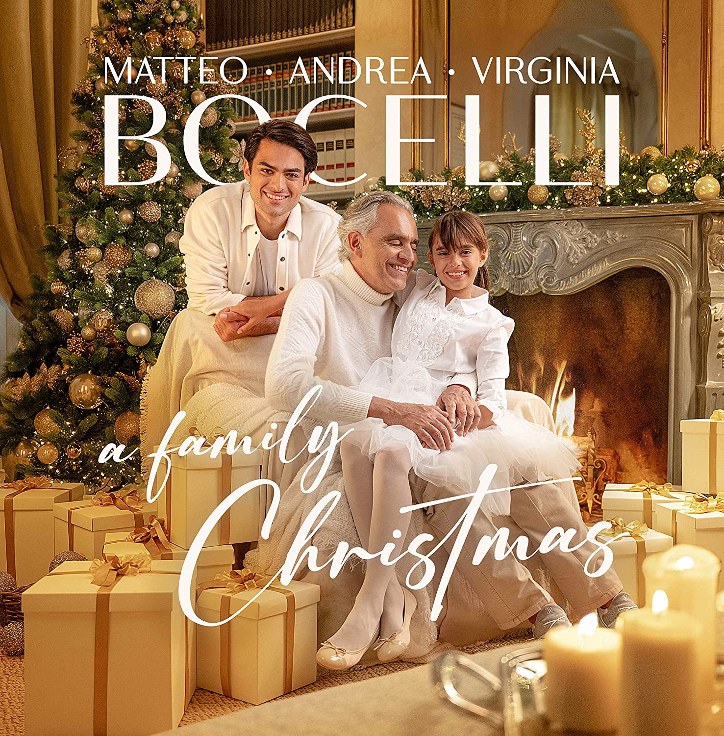 ANDREA, MATTEO AND VIRGINIA  BOCELLI PRESENT THEIR FIRST ALBUM TOGETHER   “A FAMILY CHRISTMAS”