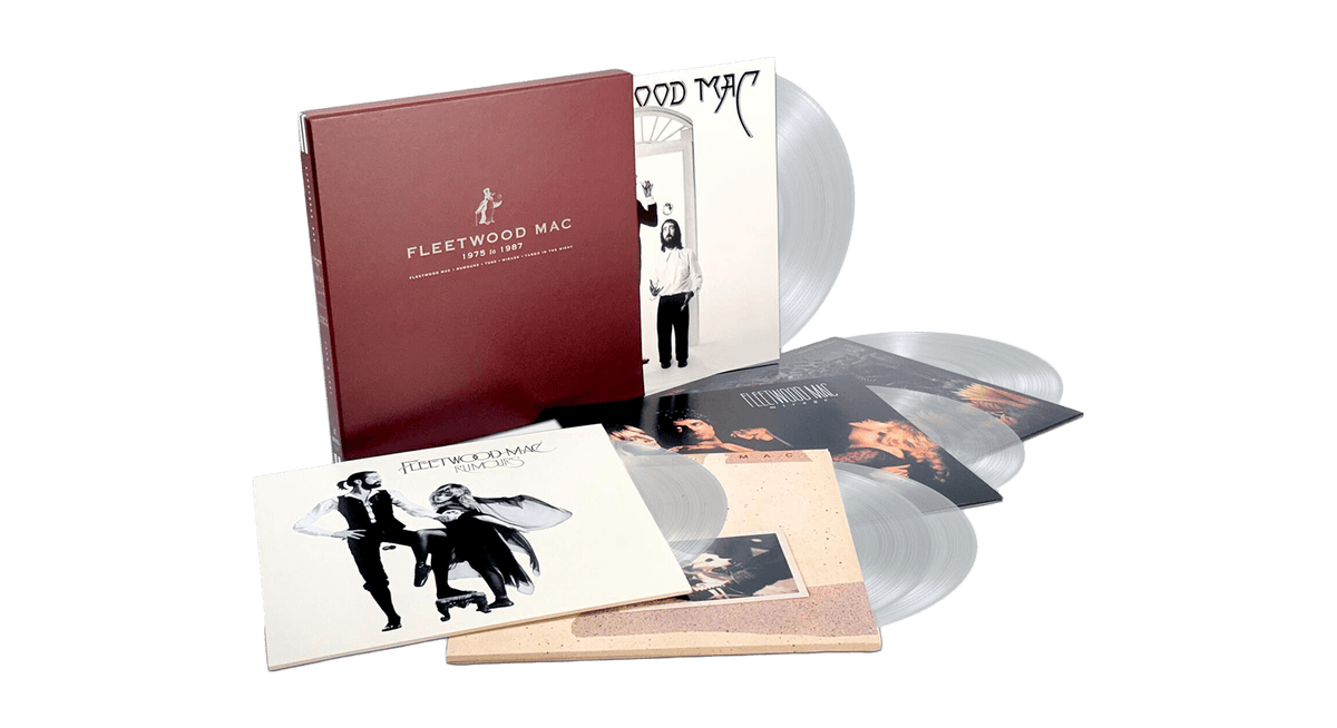 Vinyl - Fleetwood Mac : 1975-1987 (6LP Crystal Clear Vinyl Box Set) - The Record Hub
