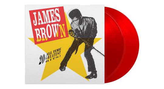 James Brown : 20 All Time Greatest Hits (Red Vinyl)