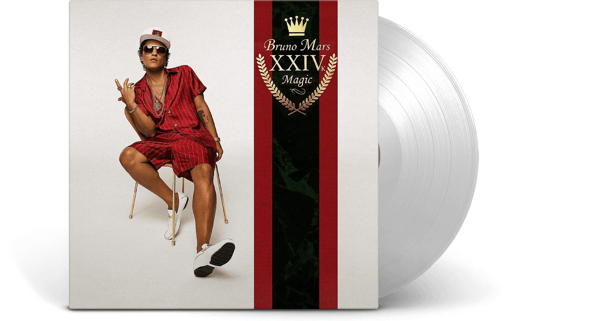 Vinyl - Bruno Mars : 24K Magic (Ltd Clear Vinyl LP ATL 75) - The Record Hub