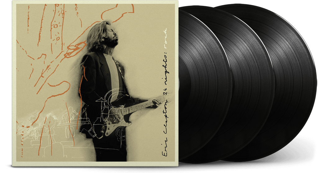 Eric Clapton 24 Nights 8LP+3BD　新品未開封 Eric Clapton's 1991 Live Album '24 Nights' Expands To 6CD/8LP Box