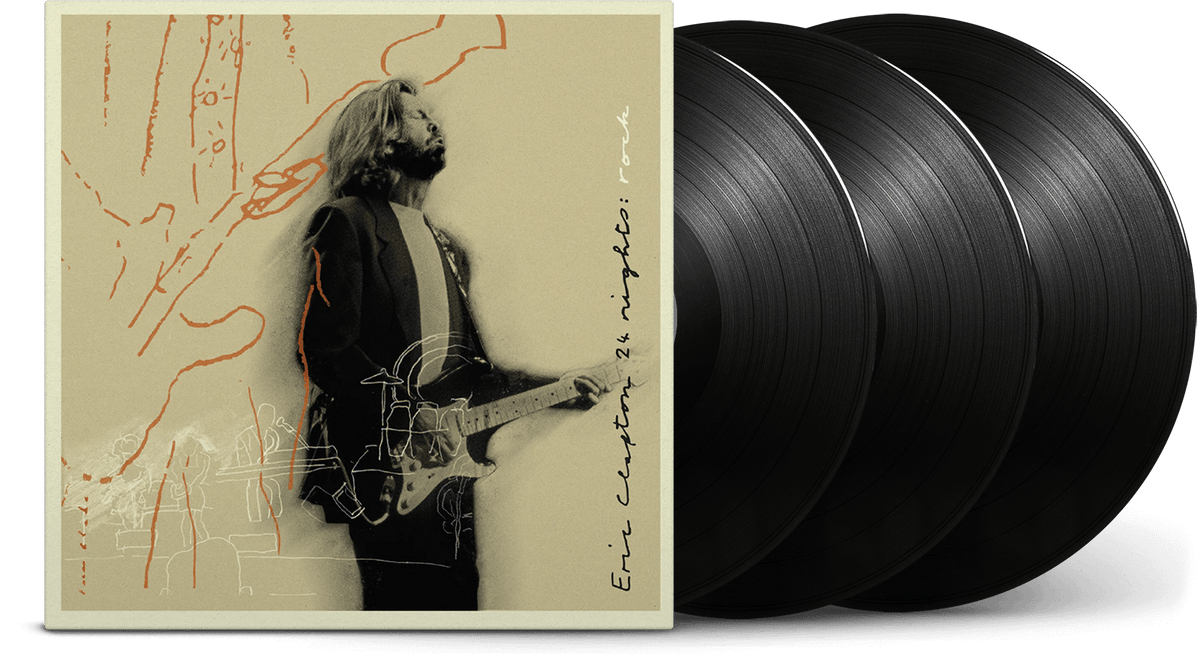 Vinyl - Eric Clapton : 24 Nights (Rock) (Deluxe 3LP) - The Record Hub