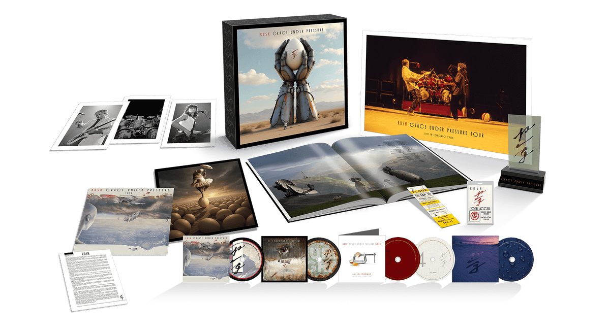 [Pre-Order [13/03] Rush : Grace Under Pressure (4CD/ Blu Ray Set)