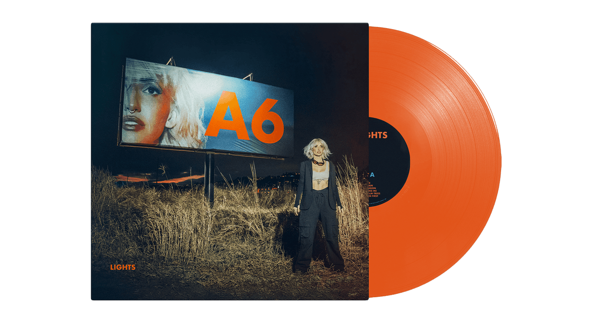 Vinyl - Lights : A6 (Orange Crush Vinyl) - The Record Hub