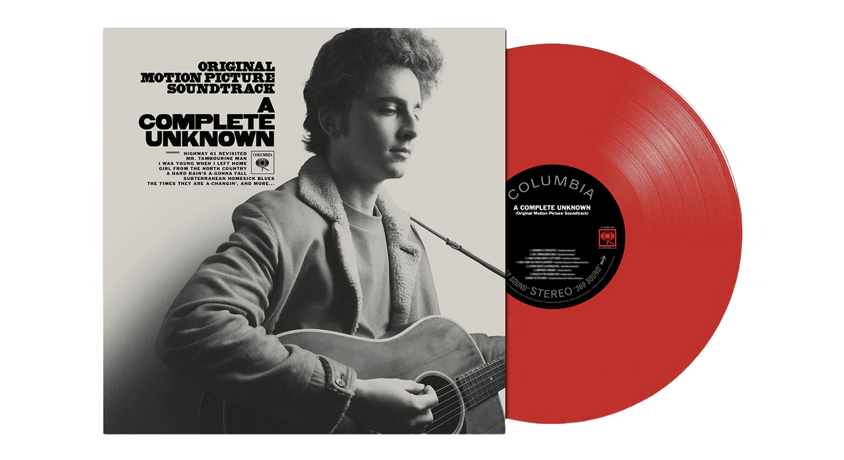 Vinyl - Timothee Chalamet : A Complete Unknown OST (Opaque Red vinyl) - The Record Hub