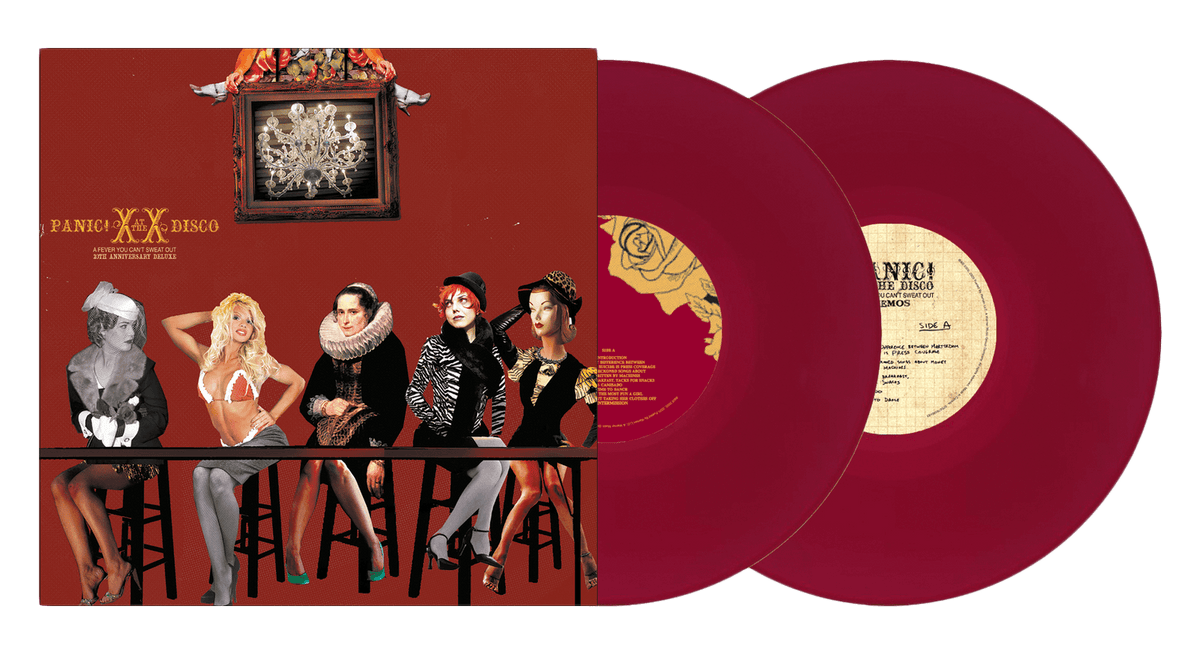 [Pre-Order [05/12] Panic! At The Disco : A Fever You Can't Sweat Out (20th Anniversary Deluxe Edition) [Translucent Ruby Red Vinyl]