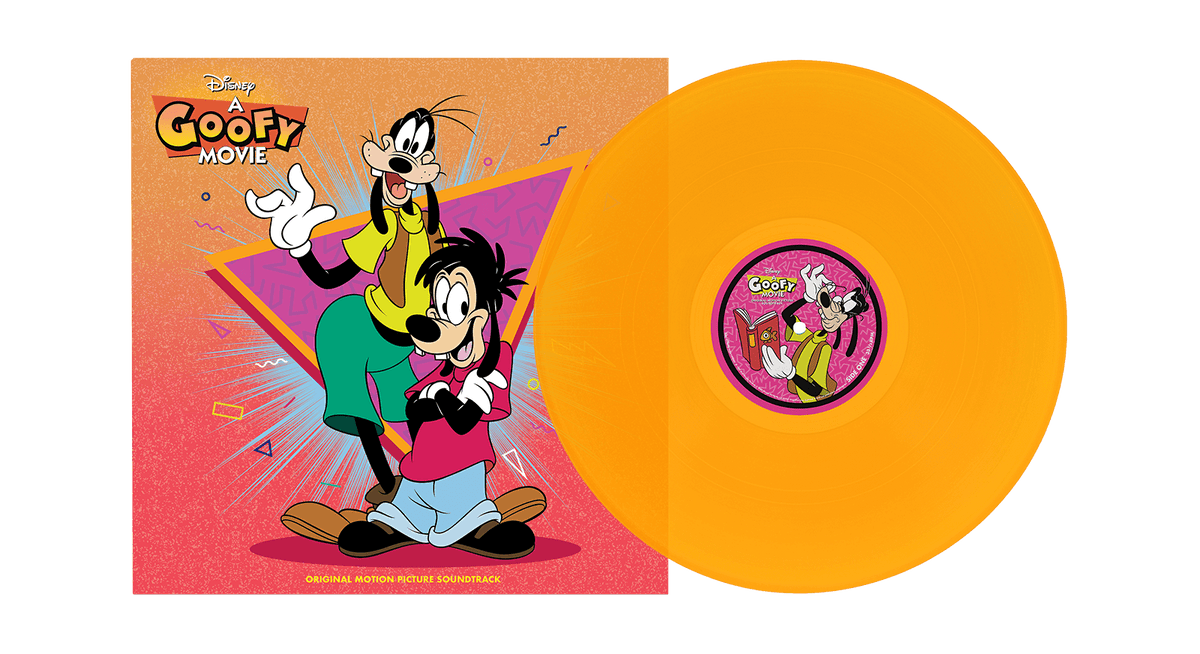 Vinyl - OST : A Goofy Movie (Transparent Orange) - The Record Hub