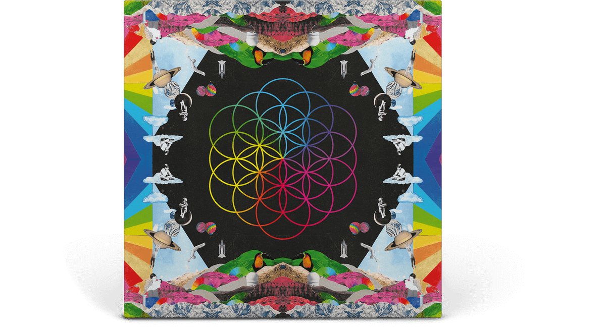 Vinyl - Coldplay : A Head Full of Dreams (Blue/ Green Recycled Vinyl) - The Record Hub