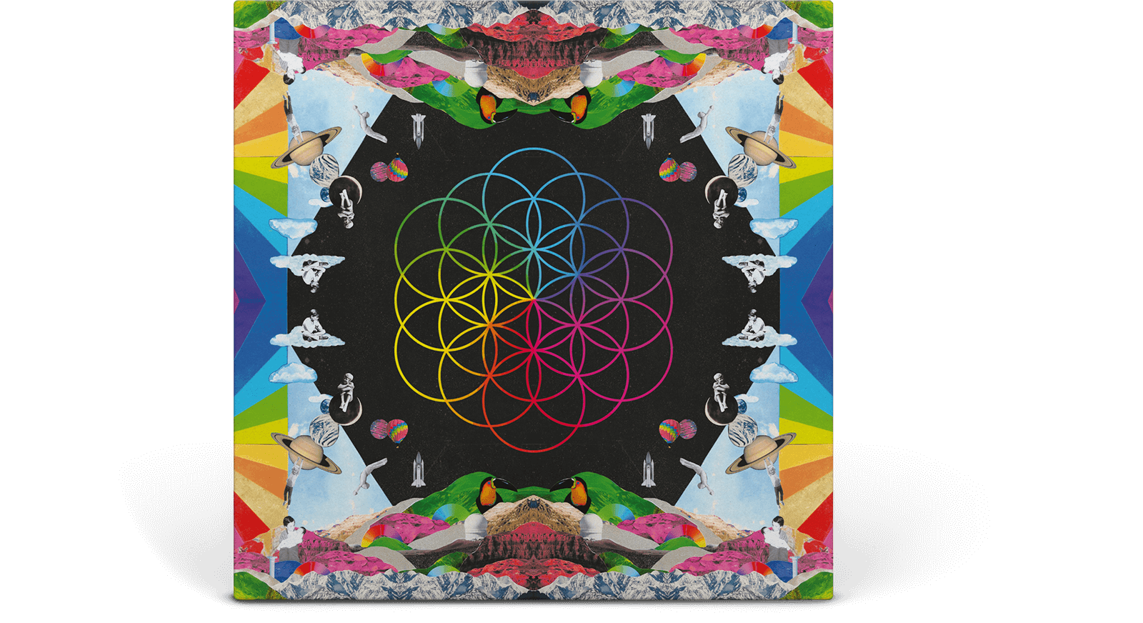 Vinyl - Coldplay : A Head Full of Dreams (Blue/ Green Recycled Vinyl) - The Record Hub