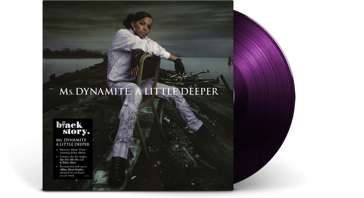 Vinyl - Ms Dynamite : A Little Deeper (Purple Vinyl) - The Record Hub