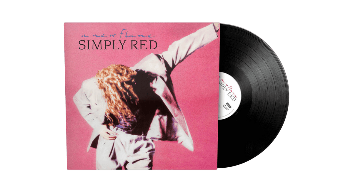 Vinyl - Simply Red : A New Flame (140g Black Recycled Vinyl) - The Record Hub