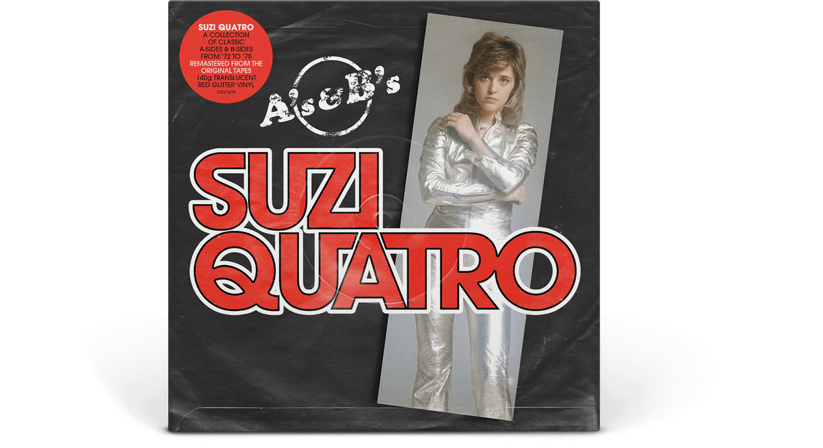 Vinyl - [Pre-Order [07/11] Suzi Quatro : A's & B's (Red Glitter Vinyl) - The Record Hub