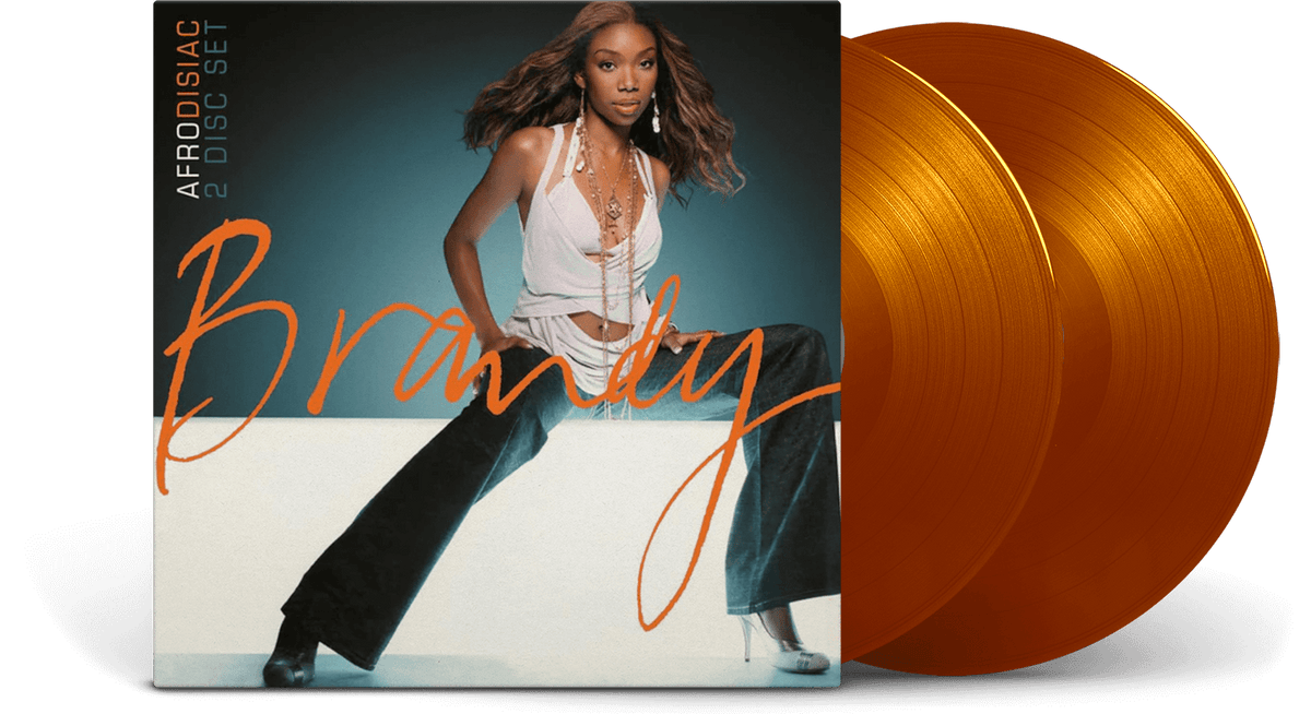 Vinyl - Brandy : Afrodisiac (Orange Vinyl) - The Record Hub