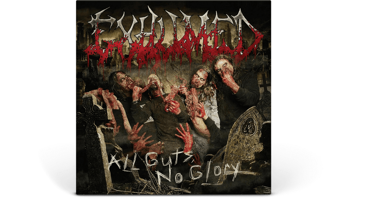 Vinyl - Exhumed : All Guts, No Glory (Swamp Green &amp; Splatter Vinyl) - The Record Hub