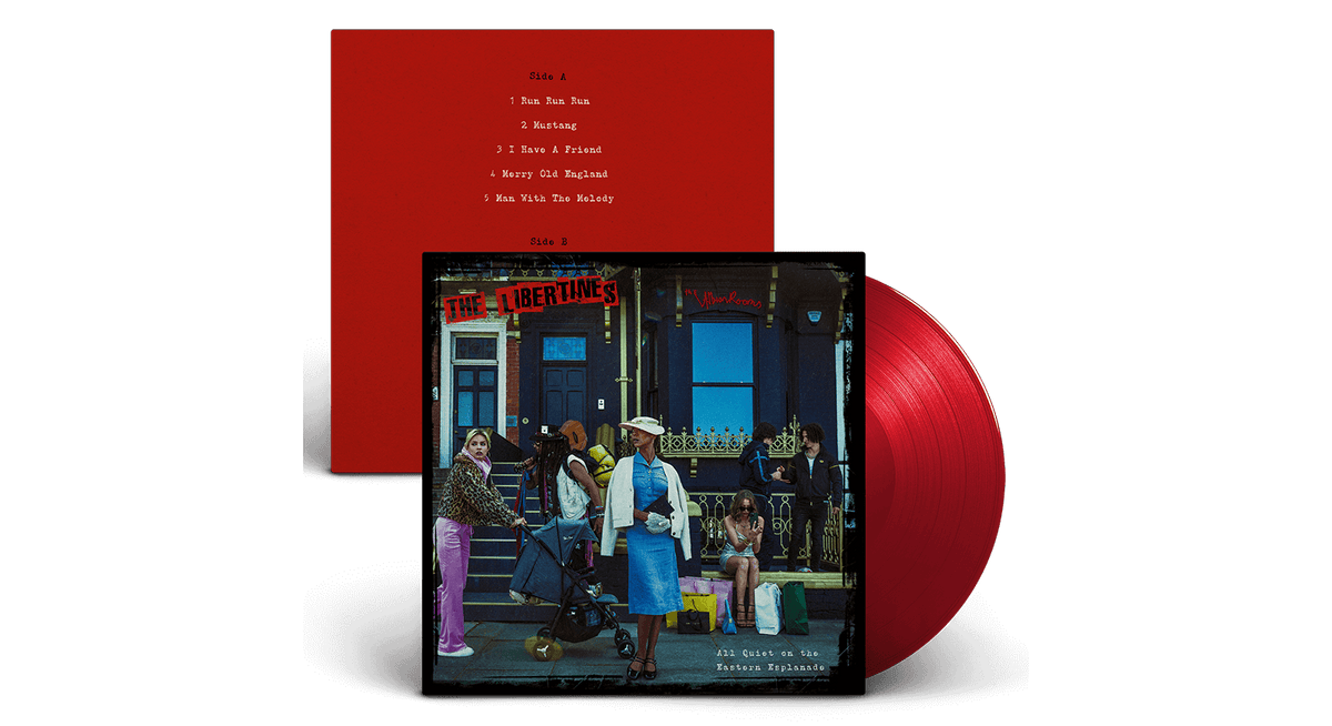 Vinyl - The Libertines : All Is Quite On The Eastern Esplanade (Red Vinyl) (Exclusive to The Record Hub.com) - The Record Hub