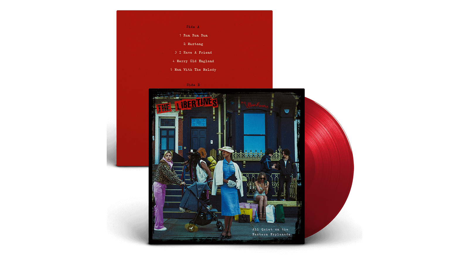 Vinyl - The Libertines : All Is Quite On The Eastern Esplanade (Red Vinyl) (Exclusive to The Record Hub.com) - The Record Hub