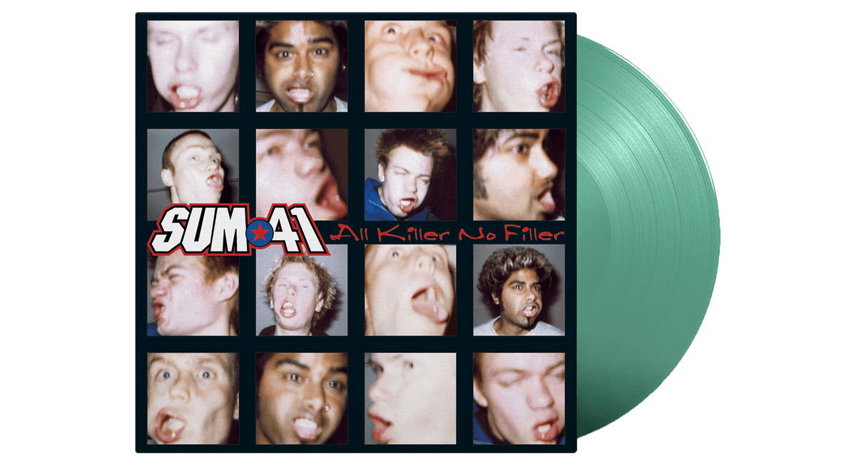 Vinyl - Sum 41 : All Killer No Filler (140g Coke Bottle Clear Vinyl) - The Record Hub