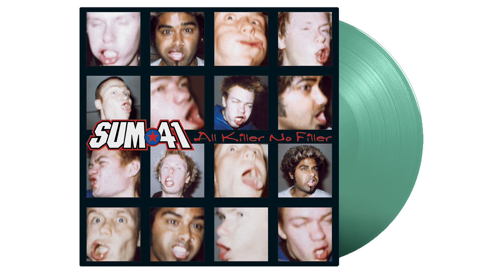 Vinyl - Sum 41 : All Killer No Filler (140g Coke Bottle Clear Vinyl) - The Record Hub