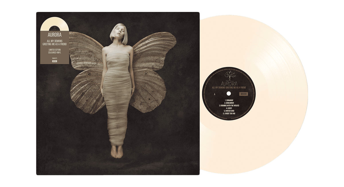 Vinyl - Aurora : All My Demons Greeting Me As A Friend (Cream Vinyl) - The Record Hub