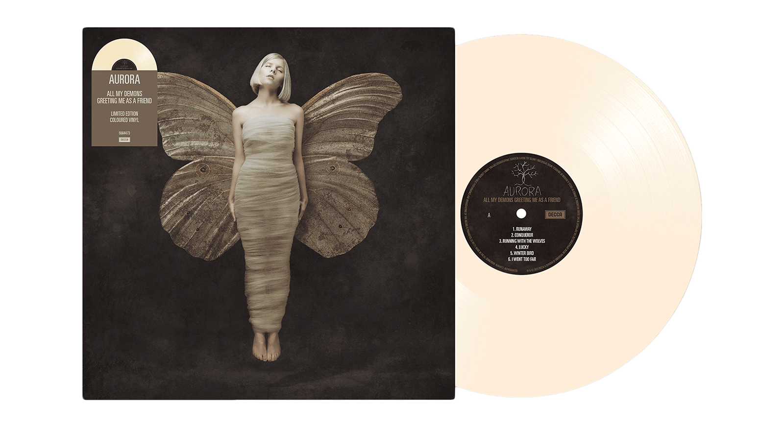 Vinyl - Aurora : All My Demons Greeting Me As A Friend (Cream Vinyl) - The Record Hub