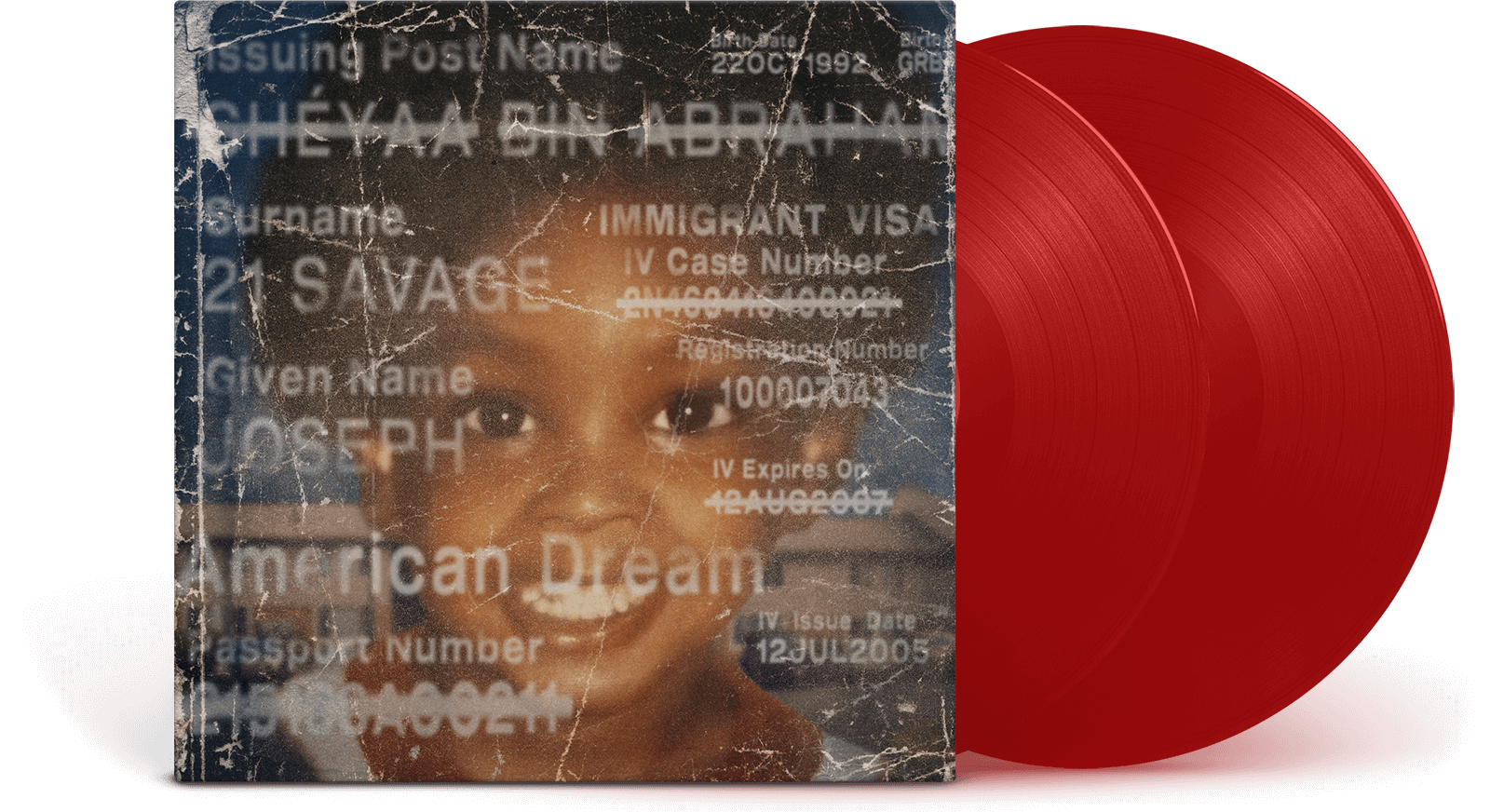 Vinyl | 21 Savage | American Dream (Red Vinyl)