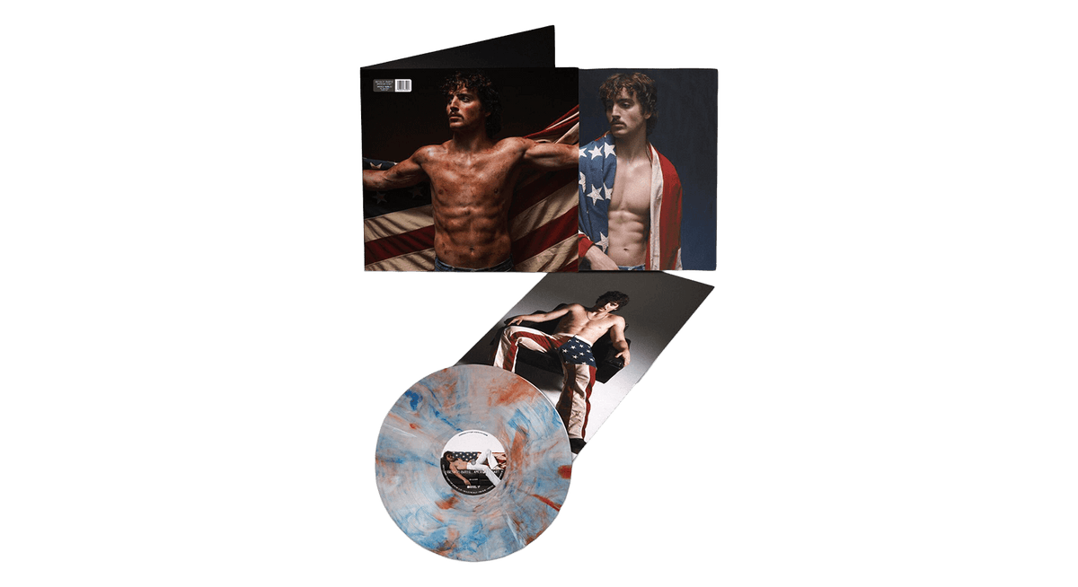Vinyl - [Pre-Order [20/06] Benson Boone : American Heart (Red &amp; White Vinyl) - The Record Hub