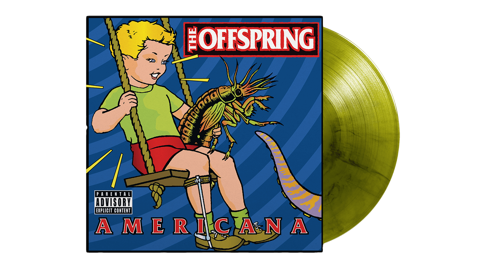Vinyl - The Offspring : Americana (Green Marble Vinyl) - The Record Hub