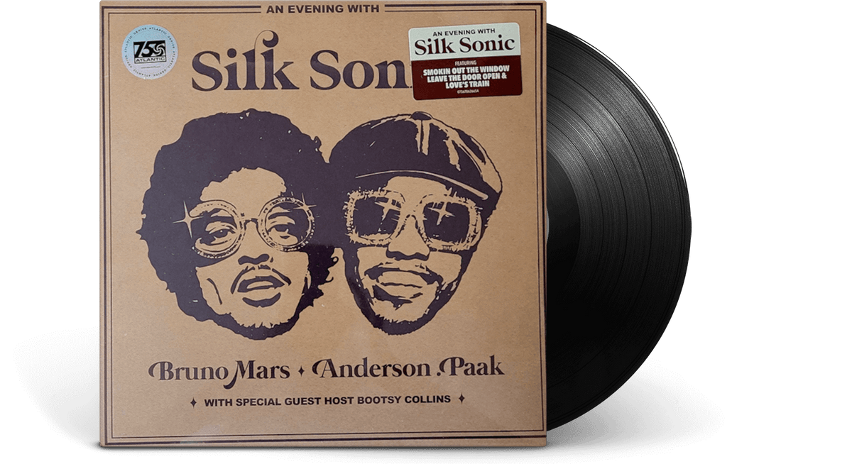 Vinyl - Bruno Mars, Anderson .Paak, Silk Sonic : An Evening With Silk Sonic (Extra Tracks) - The Record Hub