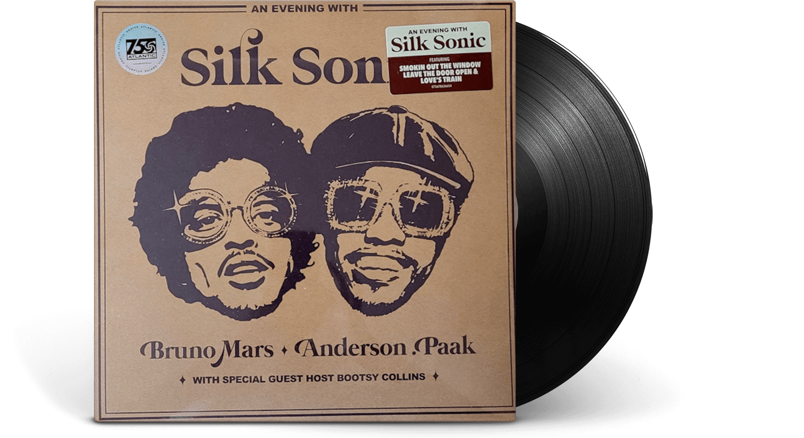 Vinyl - Bruno Mars, Anderson .Paak, Silk Sonic : An Evening With Silk Sonic (Extra Tracks) - The Record Hub