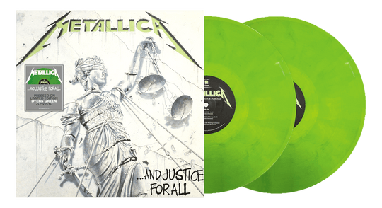 Metallica : ...And Justice For All (Dyers Green Coloured Vinyl)