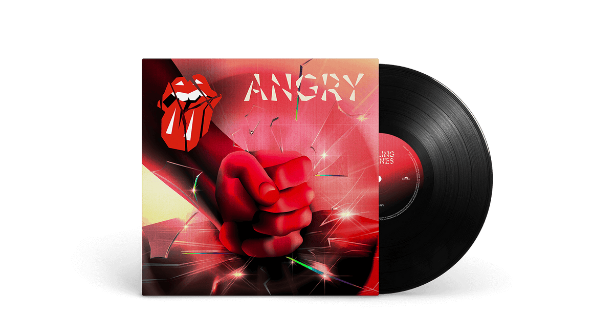 Vinyl - The Rolling Stones : Angry (10” Single (Black-Etched B-Side)) - The Record Hub