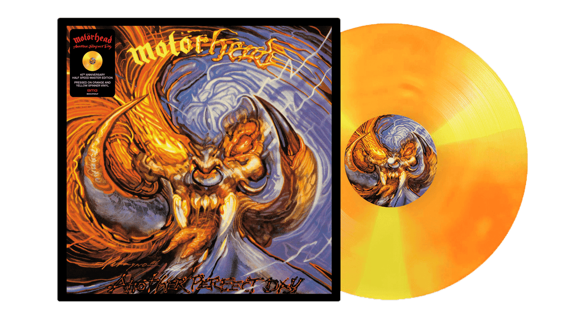 Vinyl - Motörhead : Another Perfect Day (Orange Yellow Splatter Vinyl LP) - The Record Hub