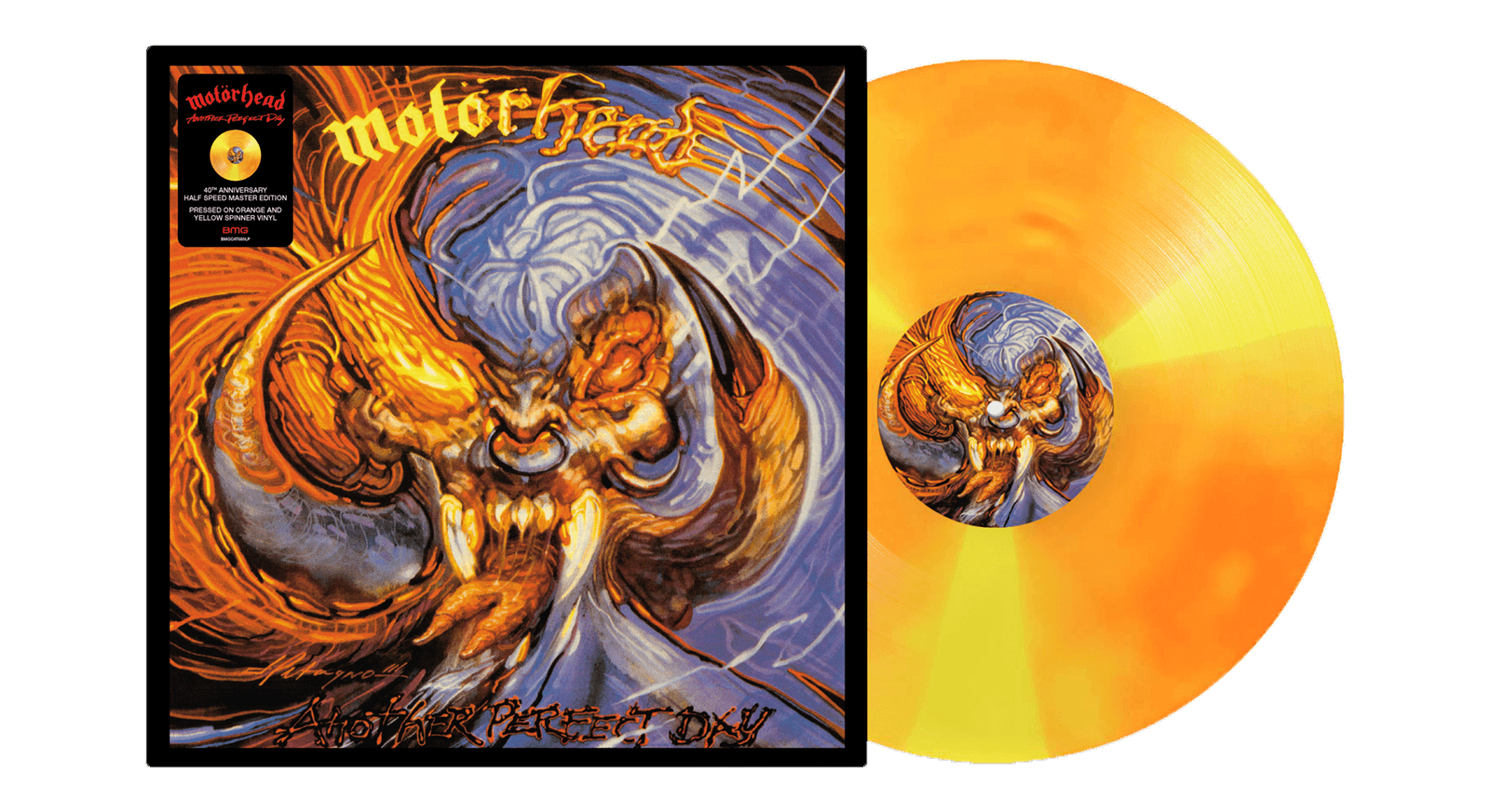 Vinyl - Motörhead : Another Perfect Day (Orange Yellow Splatter Vinyl LP) - The Record Hub