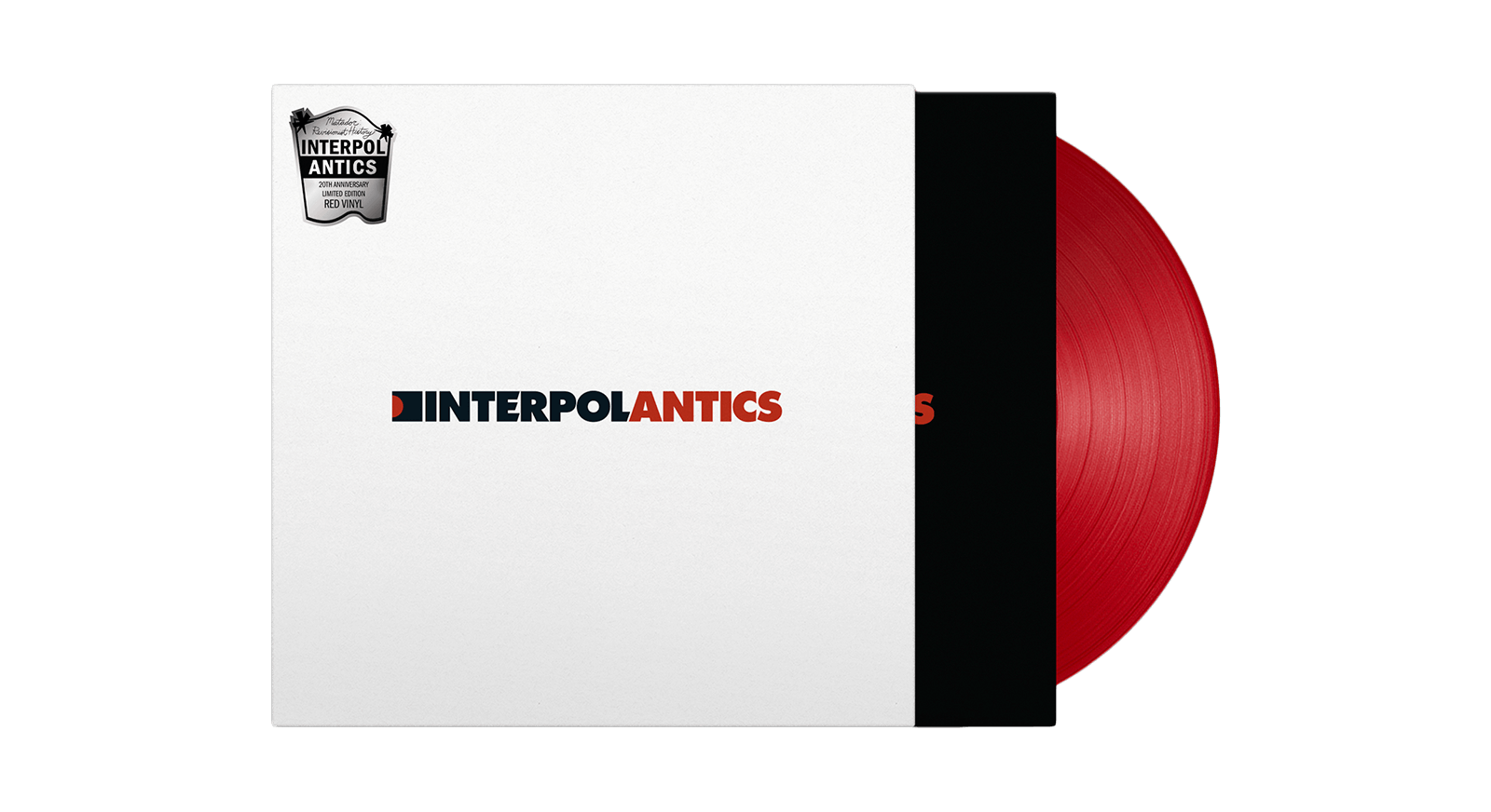 Vinyl - Interpol : Antics (20th Anniversary) (Red Vinyl) - The Record Hub