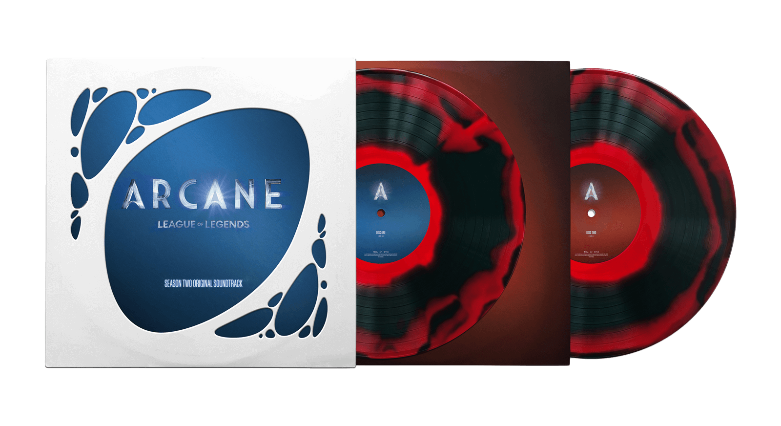 Vinyl - Various Artists : Arcane League of Legends Season 2 (Original Soundtrack) (Dark Minion Vinyl) - The Record Hub