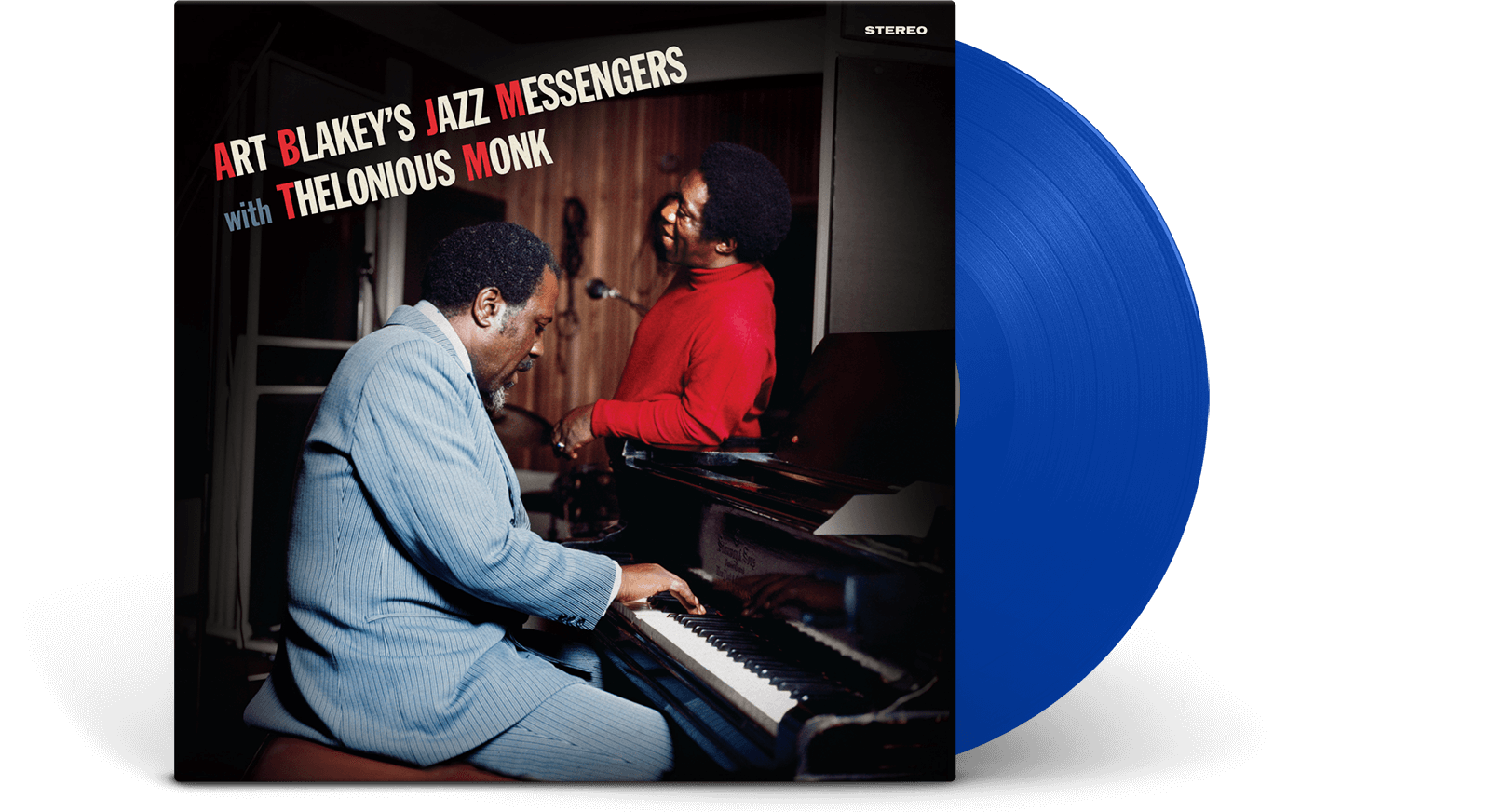 Vinyl - Art Blakey : Art Blakey's Jazz Messengers With Thelonious Monk (Blue Vinyl) - The Record Hub