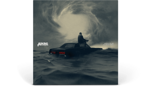 Asking Alexandria : Where Do We Go From Here?  (White Marble Vinyl)