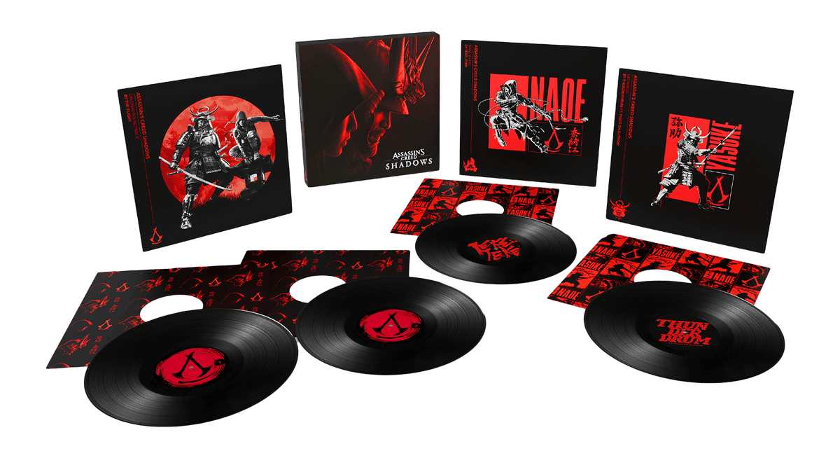 Vinyl - [Pre-Order [14/10] The Flight | TEKE::TEKE | Thunderdrum ft. Tiggs Da Author : Assassin&#39;s Creed Shadows - Soundtrack Collectio - The Record Hub