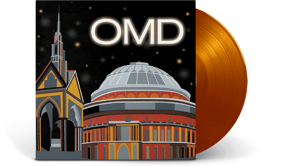Vinyl - Orchestral Manoeuvres In the Dark : Atmospherics &amp; Greatest Hits (Live At The Royal Albert Hall 2022) (Orange Vinyl) - The Record Hub