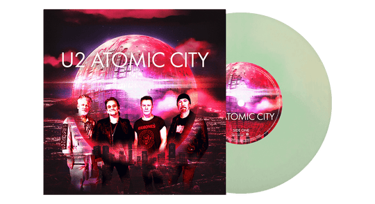 U2 : Atomic City - Limited Edition Photoluminescent Transparent 7’’ Vinyl