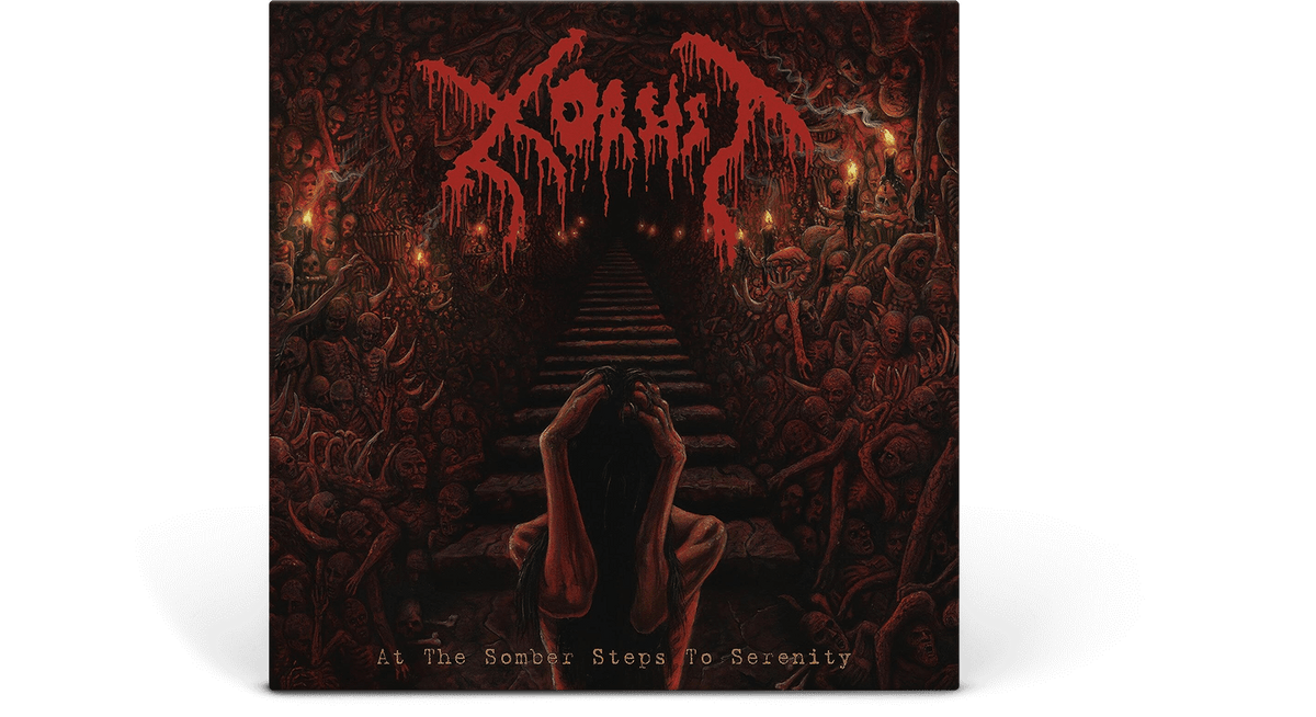 Vinyl - Xorsist : At the Somber Steps To Serenity (Galaxy Orange &amp; Black Vinyl) - The Record Hub
