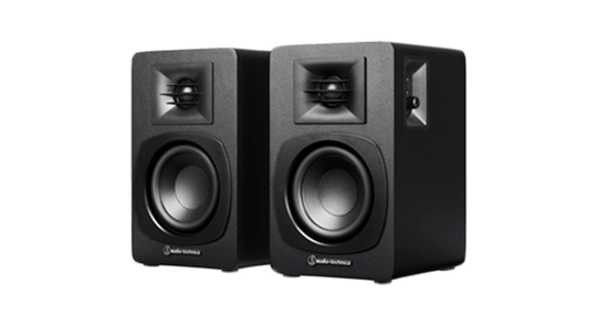 Audio Technica : Audio Technica Black 30w Powered Bluetooth Speakers