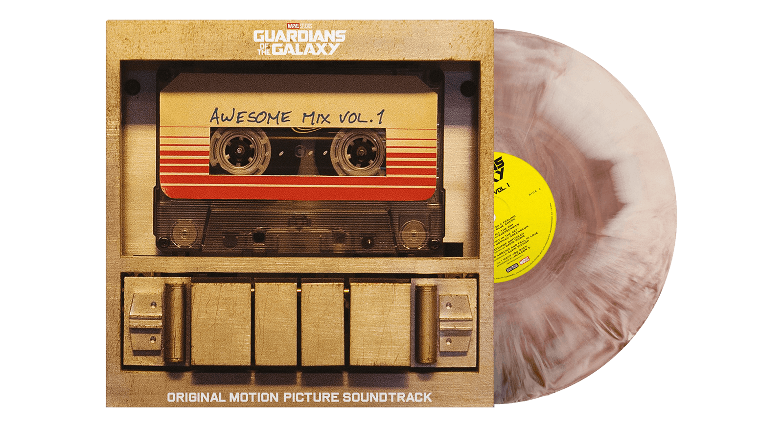 Vinyl - Various Artists : Guardians of the Galaxy: Awesome Mix Vol. 1 (Cloudy Storm Effect Vinyl) - The Record Hub