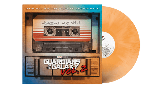 Various Artists : Guardians of the Galaxy Vol. 2: Awesome Mix Vol. 2  (Orange Galaxy Effect Vinyl)